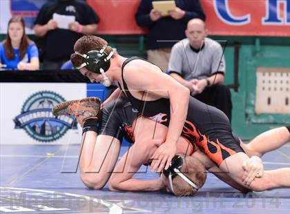 Thumbnail 2 in NCHSAA Individual Wrestling (1A, 2A, 3A and 4A Consolation Finals)  photogallery.