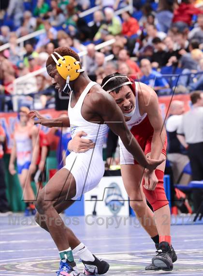 Thumbnail 1 in NCHSAA Individual Wrestling (1A, 2A, 3A and 4A Consolation Finals)  photogallery.