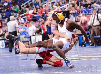 Thumbnail 1 in NCHSAA Individual Wrestling (1A, 2A, 3A and 4A Consolation Finals)  photogallery.