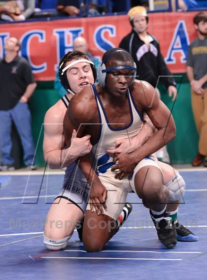 Thumbnail 3 in NCHSAA Individual Wrestling (1A, 2A, 3A and 4A Consolation Finals)  photogallery.