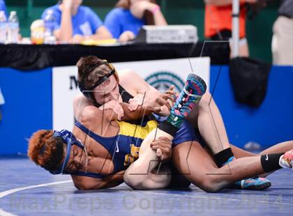 Thumbnail 3 in NCHSAA Individual Wrestling (1A, 2A, 3A and 4A Consolation Finals)  photogallery.