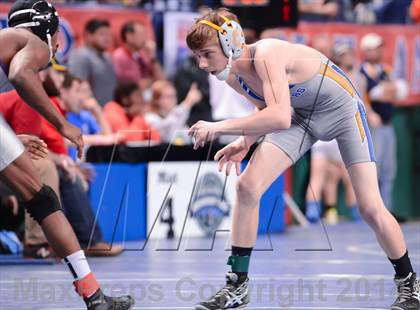 Thumbnail 2 in NCHSAA Individual Wrestling (1A, 2A, 3A and 4A Consolation Finals)  photogallery.