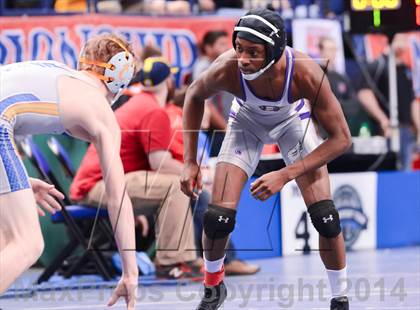 Thumbnail 3 in NCHSAA Individual Wrestling (1A, 2A, 3A and 4A Consolation Finals)  photogallery.