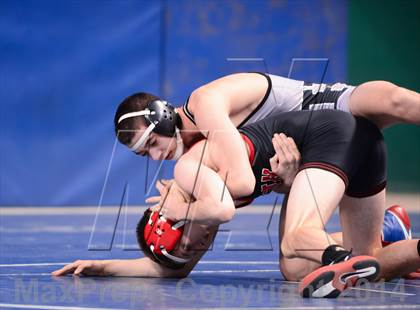 Thumbnail 1 in NCHSAA Individual Wrestling (1A, 2A, 3A and 4A Consolation Finals)  photogallery.