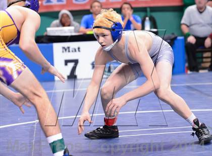 Thumbnail 3 in NCHSAA Individual Wrestling (1A, 2A, 3A and 4A Consolation Finals)  photogallery.