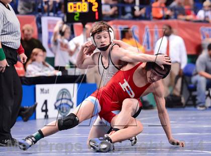 Thumbnail 2 in NCHSAA Individual Wrestling (1A, 2A, 3A and 4A Consolation Finals)  photogallery.