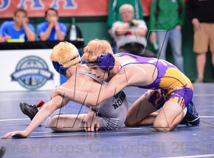 Thumbnail 2 in NCHSAA Individual Wrestling (1A, 2A, 3A and 4A Consolation Finals)  photogallery.