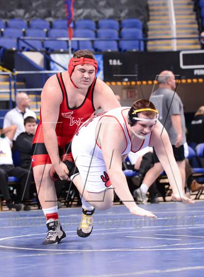 Thumbnail 1 in NCHSAA Individual Wrestling (1A, 2A, 3A and 4A Consolation Finals)  photogallery.