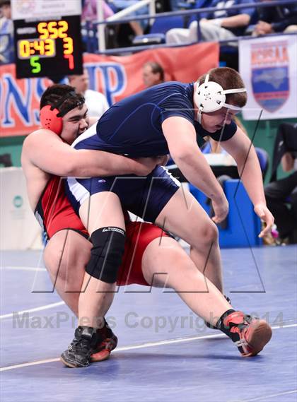 Thumbnail 1 in NCHSAA Individual Wrestling (1A, 2A, 3A and 4A Consolation Finals)  photogallery.