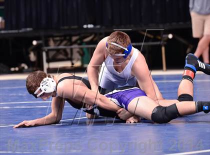 Thumbnail 3 in NCHSAA Individual Wrestling (1A, 2A, 3A and 4A Consolation Finals)  photogallery.