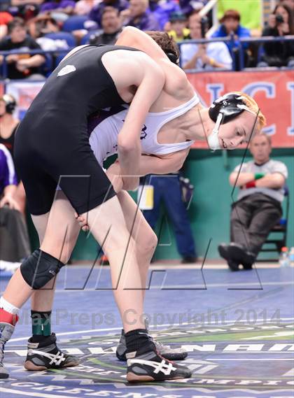 Thumbnail 2 in NCHSAA Individual Wrestling (1A, 2A, 3A and 4A Consolation Finals)  photogallery.