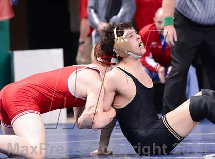 Thumbnail 3 in NCHSAA Individual Wrestling (1A, 2A, 3A and 4A Consolation Finals)  photogallery.