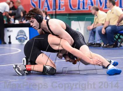 Thumbnail 3 in NCHSAA Individual Wrestling (1A, 2A, 3A and 4A Consolation Finals)  photogallery.