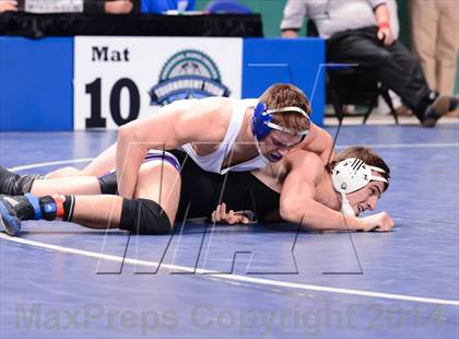 Thumbnail 3 in NCHSAA Individual Wrestling (1A, 2A, 3A and 4A Consolation Finals)  photogallery.