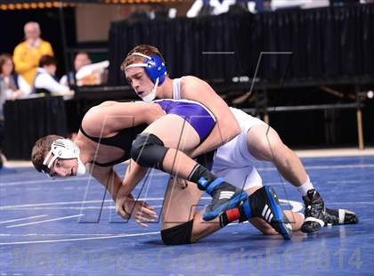 Thumbnail 2 in NCHSAA Individual Wrestling (1A, 2A, 3A and 4A Consolation Finals)  photogallery.