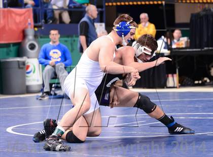 Thumbnail 3 in NCHSAA Individual Wrestling (1A, 2A, 3A and 4A Consolation Finals)  photogallery.