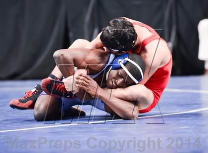 Thumbnail 3 in NCHSAA Individual Wrestling (1A, 2A, 3A and 4A Consolation Finals)  photogallery.