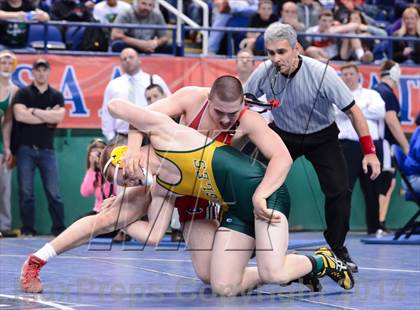 Thumbnail 2 in NCHSAA Individual Wrestling (1A, 2A, 3A and 4A Consolation Finals)  photogallery.