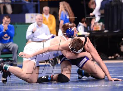 Thumbnail 1 in NCHSAA Individual Wrestling (1A, 2A, 3A and 4A Consolation Finals)  photogallery.