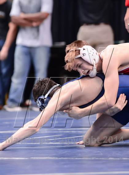 Thumbnail 2 in NCHSAA Individual Wrestling (1A, 2A, 3A and 4A Consolation Finals)  photogallery.