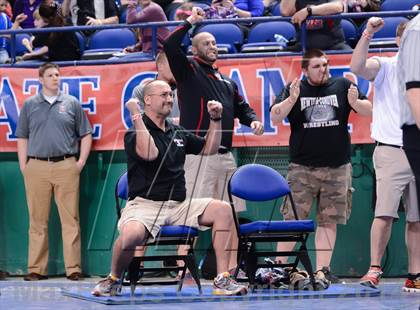 Thumbnail 2 in NCHSAA Individual Wrestling (1A, 2A, 3A and 4A Consolation Finals)  photogallery.