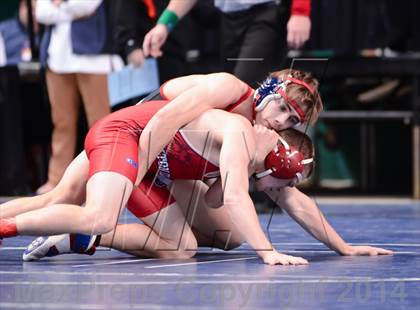 Thumbnail 2 in NCHSAA Individual Wrestling (1A, 2A, 3A and 4A Consolation Finals)  photogallery.