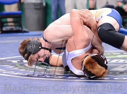 Thumbnail 3 in NCHSAA Individual Wrestling (1A, 2A, 3A and 4A Consolation Finals)  photogallery.