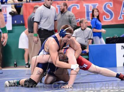 Thumbnail 3 in NCHSAA Individual Wrestling (1A, 2A, 3A and 4A Consolation Finals)  photogallery.