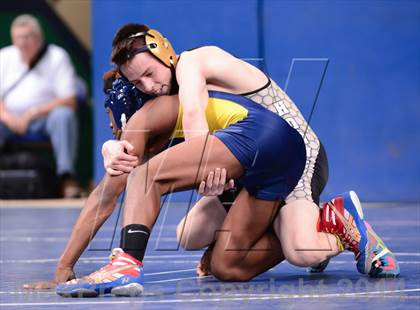 Thumbnail 3 in NCHSAA Individual Wrestling (1A, 2A, 3A and 4A Consolation Finals)  photogallery.