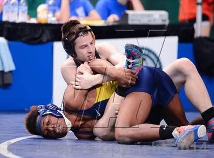 Thumbnail 1 in NCHSAA Individual Wrestling (1A, 2A, 3A and 4A Consolation Finals)  photogallery.