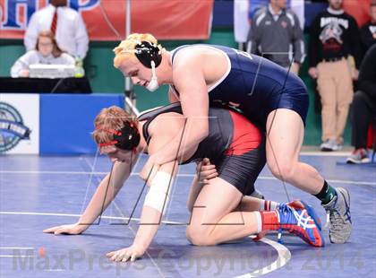 Thumbnail 2 in NCHSAA Individual Wrestling (1A, 2A, 3A and 4A Consolation Finals)  photogallery.