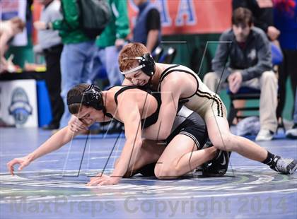 Thumbnail 3 in NCHSAA Individual Wrestling (1A, 2A, 3A and 4A Consolation Finals)  photogallery.