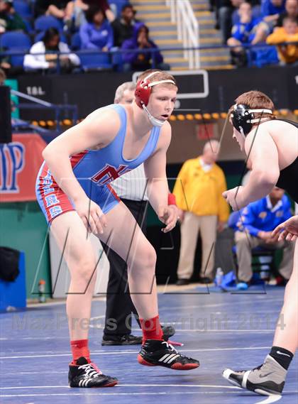 Thumbnail 1 in NCHSAA Individual Wrestling (1A, 2A, 3A and 4A Consolation Finals)  photogallery.