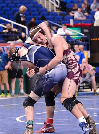 Thumbnail 1 in NCHSAA Individual Wrestling (1A, 2A, 3A and 4A Consolation Finals)  photogallery.