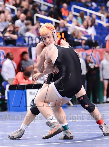 Thumbnail 3 in NCHSAA Individual Wrestling (1A, 2A, 3A and 4A Consolation Finals)  photogallery.