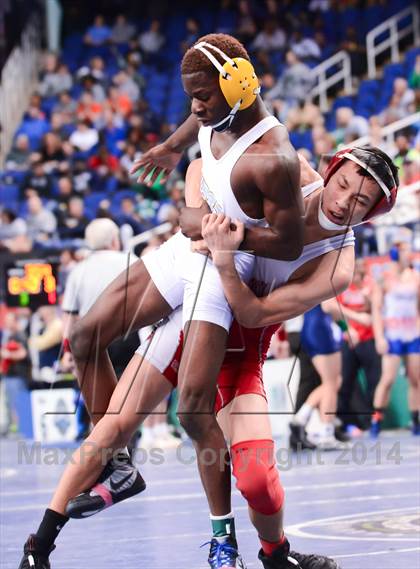 Thumbnail 2 in NCHSAA Individual Wrestling (1A, 2A, 3A and 4A Consolation Finals)  photogallery.