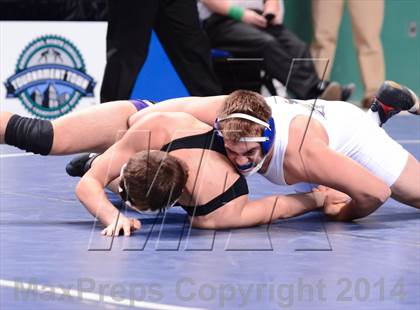 Thumbnail 2 in NCHSAA Individual Wrestling (1A, 2A, 3A and 4A Consolation Finals)  photogallery.