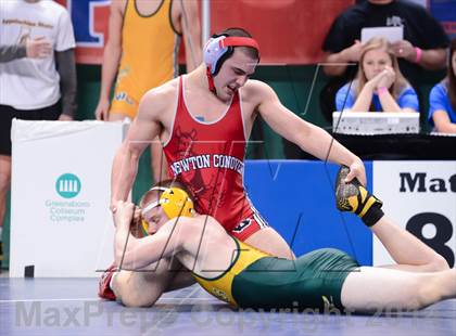 Thumbnail 1 in NCHSAA Individual Wrestling (1A, 2A, 3A and 4A Consolation Finals)  photogallery.