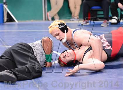 Thumbnail 2 in NCHSAA Individual Wrestling (1A, 2A, 3A and 4A Consolation Finals)  photogallery.