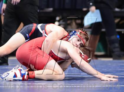 Thumbnail 3 in NCHSAA Individual Wrestling (1A, 2A, 3A and 4A Consolation Finals)  photogallery.