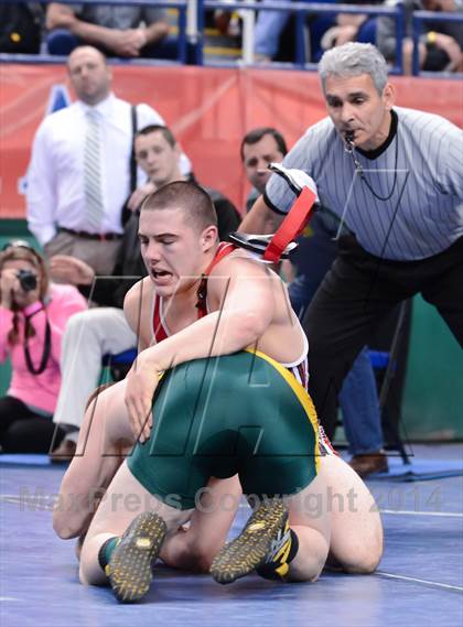 Thumbnail 3 in NCHSAA Individual Wrestling (1A, 2A, 3A and 4A Consolation Finals)  photogallery.