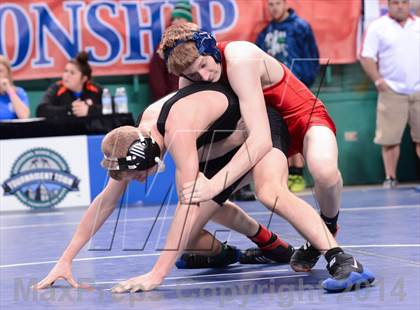 Thumbnail 1 in NCHSAA Individual Wrestling (1A, 2A, 3A and 4A Consolation Finals)  photogallery.