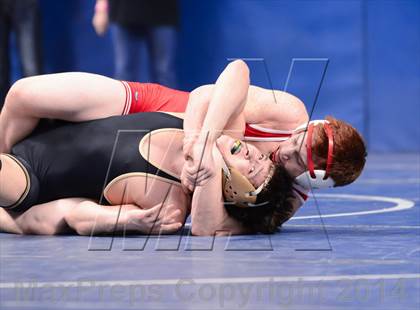 Thumbnail 2 in NCHSAA Individual Wrestling (1A, 2A, 3A and 4A Consolation Finals)  photogallery.