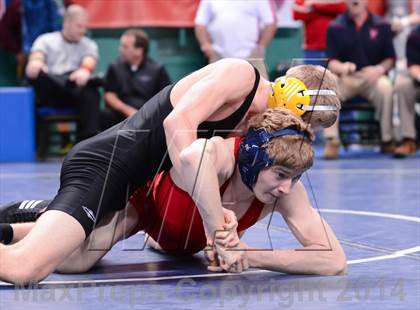 Thumbnail 1 in NCHSAA Individual Wrestling (1A, 2A, 3A and 4A Consolation Finals)  photogallery.