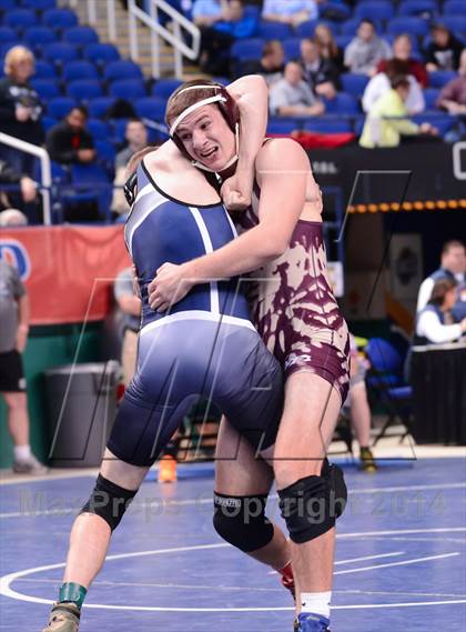 Thumbnail 3 in NCHSAA Individual Wrestling (1A, 2A, 3A and 4A Consolation Finals)  photogallery.