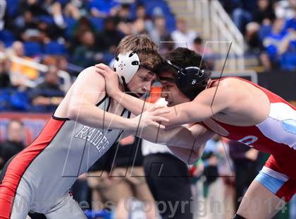 Thumbnail 2 in NCHSAA Individual Wrestling (1A, 2A, 3A and 4A Consolation Finals)  photogallery.