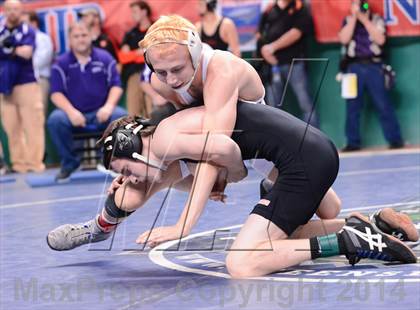 Thumbnail 3 in NCHSAA Individual Wrestling (1A, 2A, 3A and 4A Consolation Finals)  photogallery.