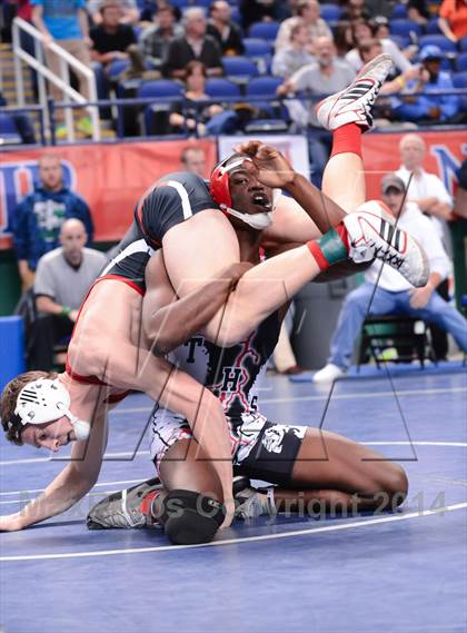 Thumbnail 1 in NCHSAA Individual Wrestling (1A, 2A, 3A and 4A Consolation Finals)  photogallery.