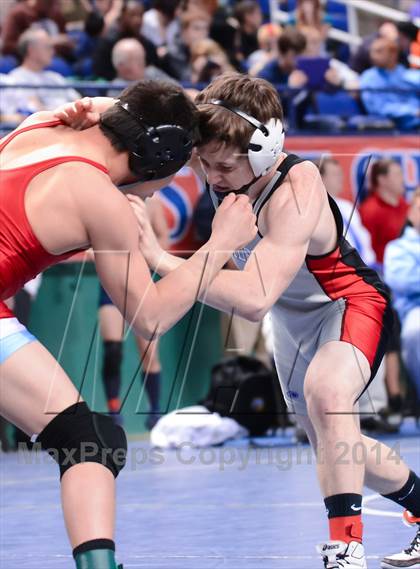 Thumbnail 1 in NCHSAA Individual Wrestling (1A, 2A, 3A and 4A Consolation Finals)  photogallery.
