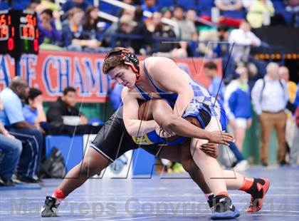 Thumbnail 3 in NCHSAA Individual Wrestling (1A, 2A, 3A and 4A Consolation Finals)  photogallery.